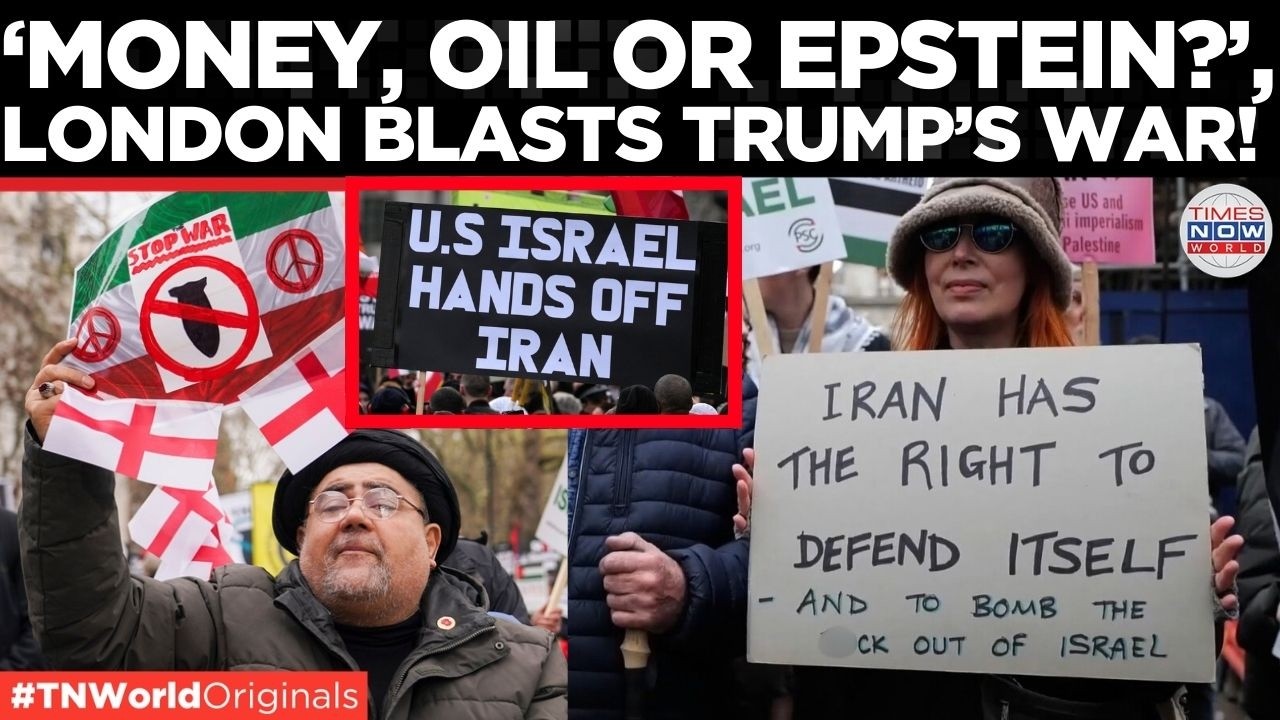LONDON ERUPTS: Thousands March Against US Israel War On Iran, Rage Outside US Embassy