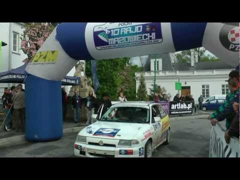 10 Rajd Mazowiecki - Adam Sidor / Wojciech Wysokiński - Opel Astra GSI
