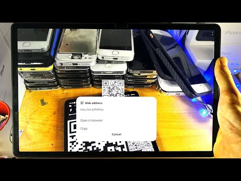 How To Scan QR Code on Galaxy Tab S8 / S8 Plus / S8 Ultra