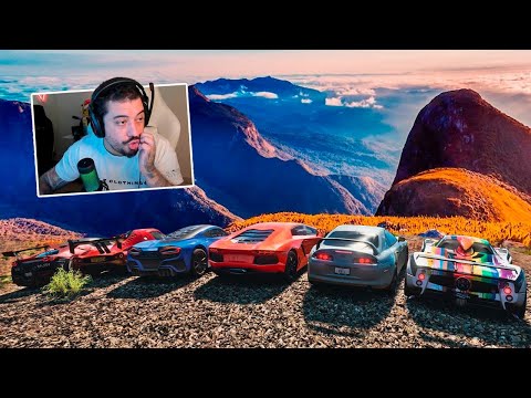 ARREMESSO DA MORTE SEM FREIO COM O CARRO MAIS APELÃO DO JOGO - FORZA HORIZON 5
