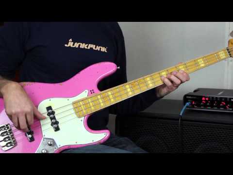 L320 Legato minor pentatonic bass lick