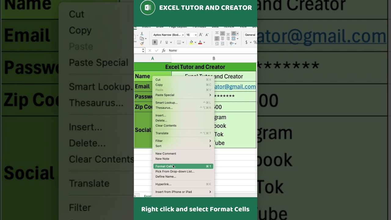 Adding Data to the End of Each Cell in Excel