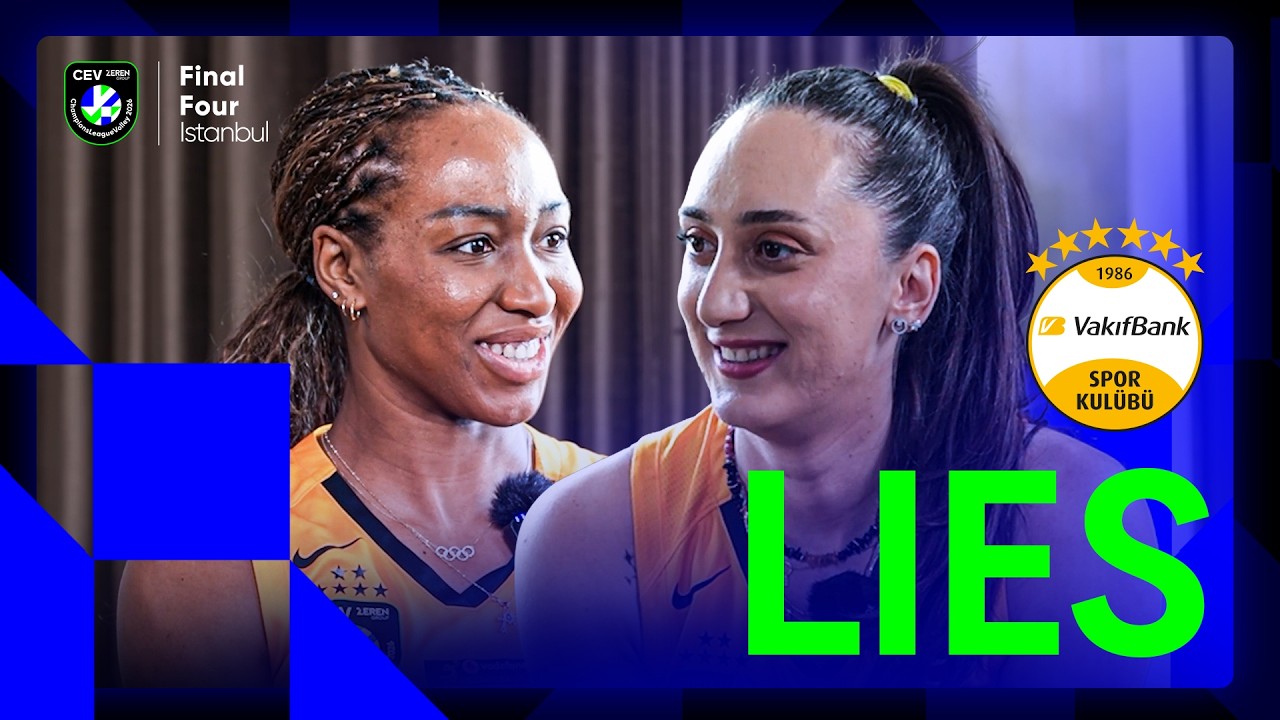 Who is the Liar? | Chiaka Ogbogu vs Ayça Aykaç | VakıfBank ISTANBUL BTS Games | Final Four 2026