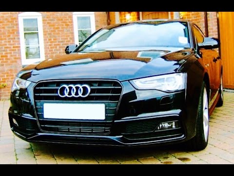 2014/2015 Audi A5 Coupe Quattro Tiptronic Startup, Exhaust and In depth Review