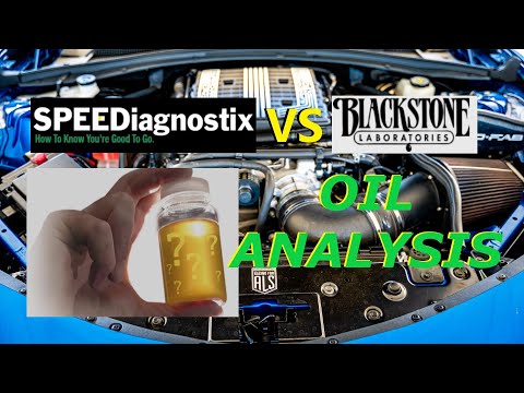 Engine Oil Analysis Blackstone vs. SPEEDiagnostix. What's going on with your engine and oil?