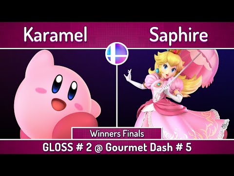 GLOSS # 02 | Karamel (Kirby) vs Saphire (Peach) | Winners Finals | SSBU Ultimate Tournament