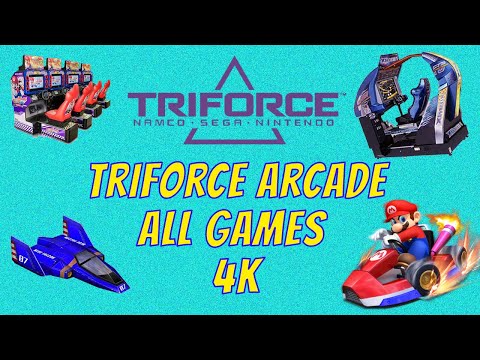 Triforce Arcade Showcase Rendered @ 4K -  2023 Dolphin Emulator