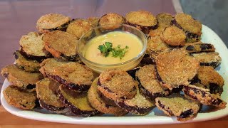 BERINJELA À MILANESA NA AIRFRYER, SUPER CROCANTE | DICAS DA VALL