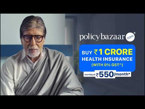 Policybazaar - Health Insurance Asli Barbadi featuring Amitabh Bachchan