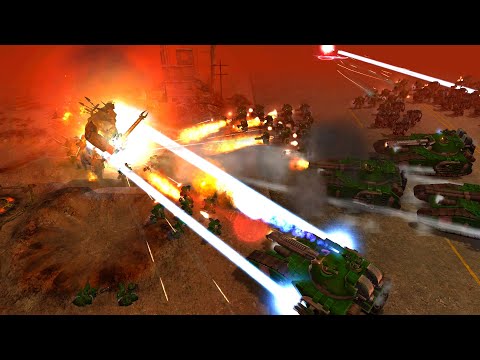 Unification Mod 2021: Survival: Invaders & Iron Knights vs Chaos Daemons - Dawn Of War: Soulstorm
