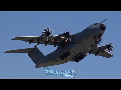 Luftwaffe - Airbus A400M Atlas - Amazing Takeoff from Split Airport LDSP/SPU