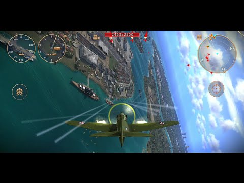 Sky Gamblers: Storm Raiders 2 (by Atypical Games) - warplane game for Android and iOS - gameplay. - YouTube