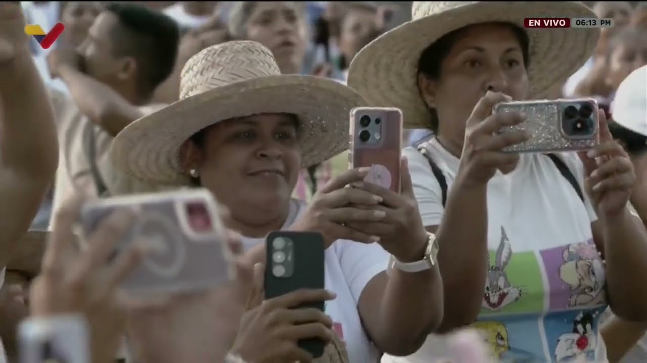Delcy Rodríguez, peregrinación contra las sanciones en las calles de Carabobo, 28 de abril de 2026