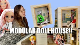 The greatest doll house ever made actually… (NEW 2022) STACK N STYLE DOLL HOUSE BY MGA/ LITTLE TIKES