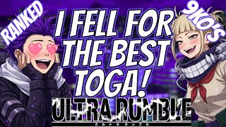 Shinso Falls For BEST TOGA Ever! |RANKED| 9 KO| SHINSO GAMEPLAY| MY HERO ULTRA RUMBLE