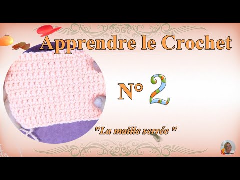 ✏️ Learn to Crochet |🔎 No. 2: Single Crochet Stitches.