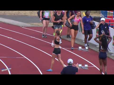 4x100m – Finale – JUF – Championnats de France Jeunes CA JU – 22/07/2018 – Bondoufle