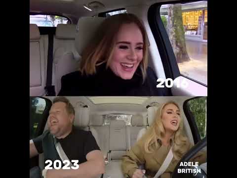 THEIR BACK😉🤪 Rolling In The Deep-Adele & James Cordon (Live on Carpool Karaoke 2023 and 2016)