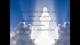 In Loving Memory (Someone To Remember Me, Russell Watson )