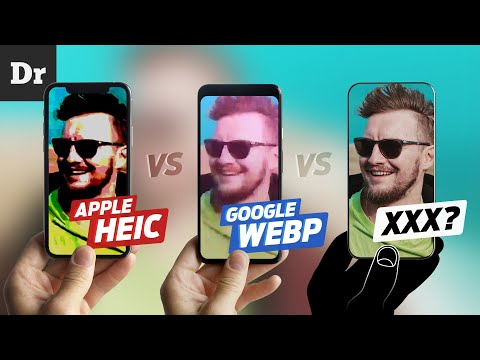 ФОРМАТЫ Apple HEIC vs Google WebP vs ... | РАЗБОР