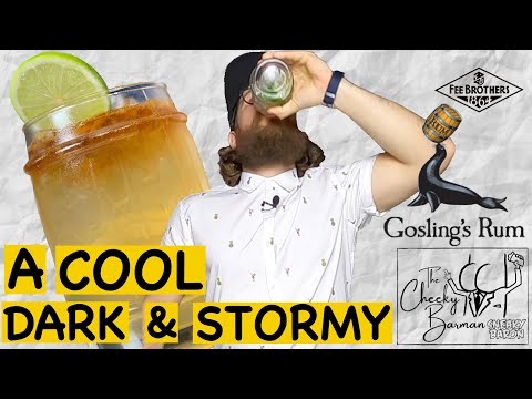 How to make A Cool Dark & Stormy