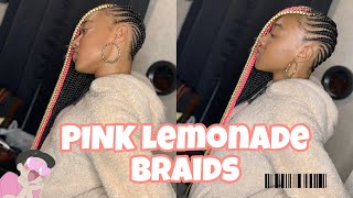 WATCH ME BRAID THESE LEMONADE BRAIDS !! 🥵😱