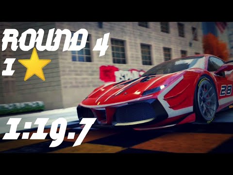 1:19.729 | Final Round 4 [Leaps & Bounds] - 1⭐ 488GTB Challenge Evo - Asphalt 9