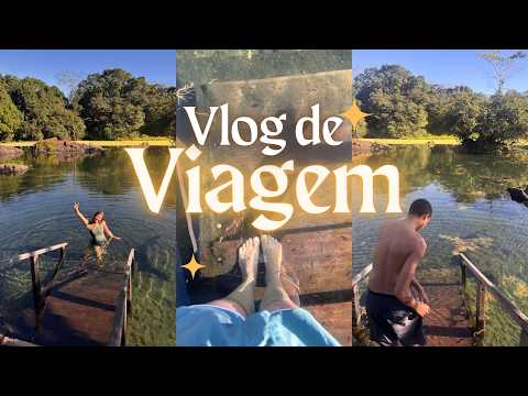 Vlog de viagem | férias em Lagoa Santa - GO