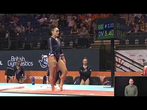 Coline Devillard (FRA) Vault QF 2022 World Championships Qual