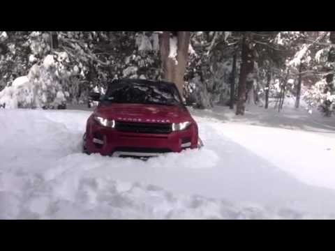Evoque vs 2ft snow