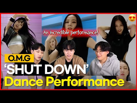 BLACKPINK - ‘Shut Down’ DANCE PERFORMANCE [KOREAN REACTION] 😍 👑