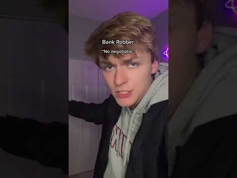 HOW DO YOU NEGOTIATE WITH A BANK ROBBER?!