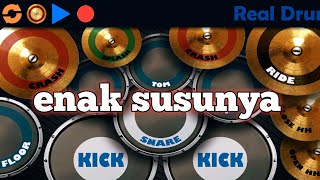 Download lagu Real drum cover {enak susunya}∆ mp3