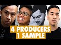 4 PRODUCERS FLIP THE SAME SAMPLE Ft Llmind Simon Servida The Kount