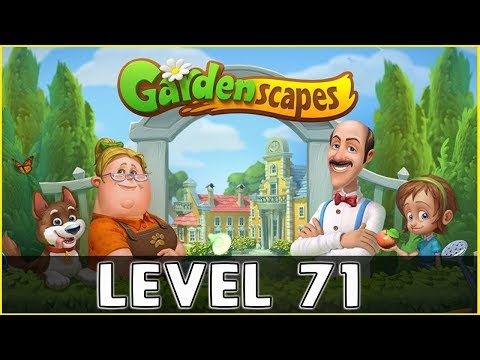 Gardenscapes Level 71 | No Boosters