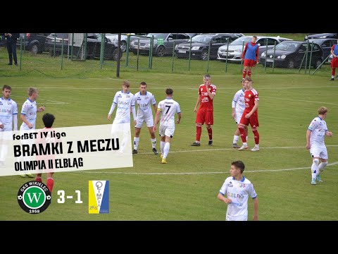 10 kolejka forBET IV liga: bramki GKS Wikielec-Olimpia II Elbląg (08.10.2022)