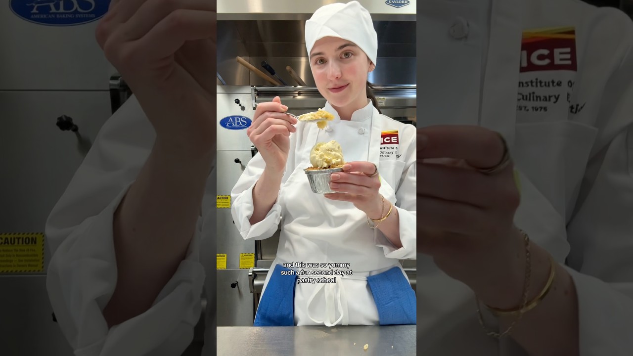 welcome to pastry school 👩‍🍳 #culinaryschool #nyc