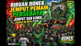 Download lagu RIBUAN BONEK JEMPUT DAN KAWAL BUS PEMAIN PERSEBAYA SURABAYA MULAI EXIT TOL SATELITE SAMPAI MESS mp3