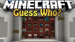 NEW Minecraft Minigame: Guess Who? w/ AntVenom
