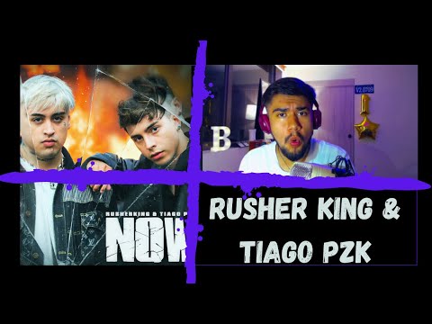 TIAGO ES DUEÑO DE ESTE FLOW 🥵 REACCIÓN - NOW (Rusher King & Tiago PZK)