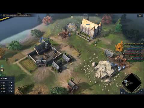 AOE4   EPIC FFA 8 PLAYER!!!