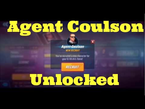 Agent Coulson Unlocked - Level 70 & Tier 13 - Gold and Resource - Marvel Strike Force - Free to Play