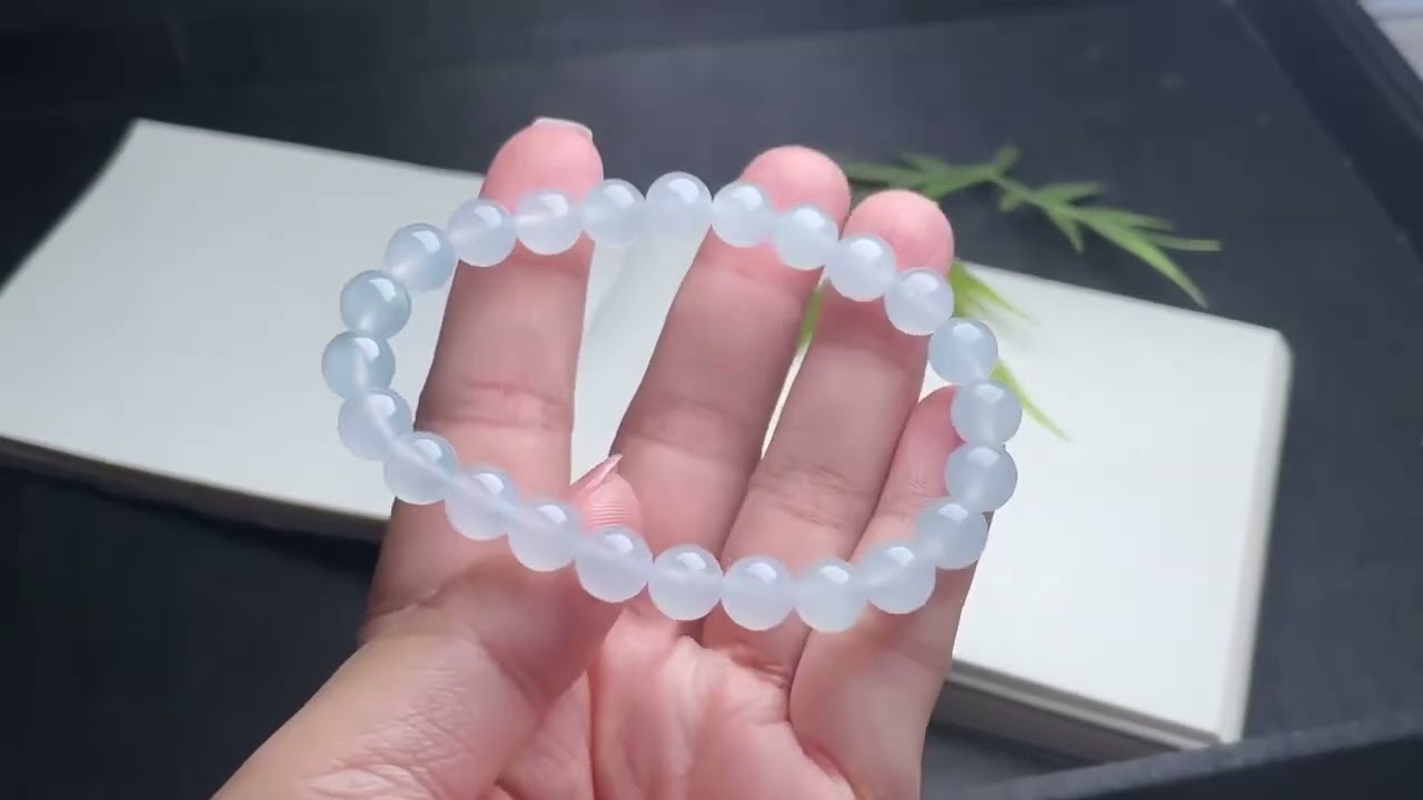 Core-Ice Moonlight White Beads