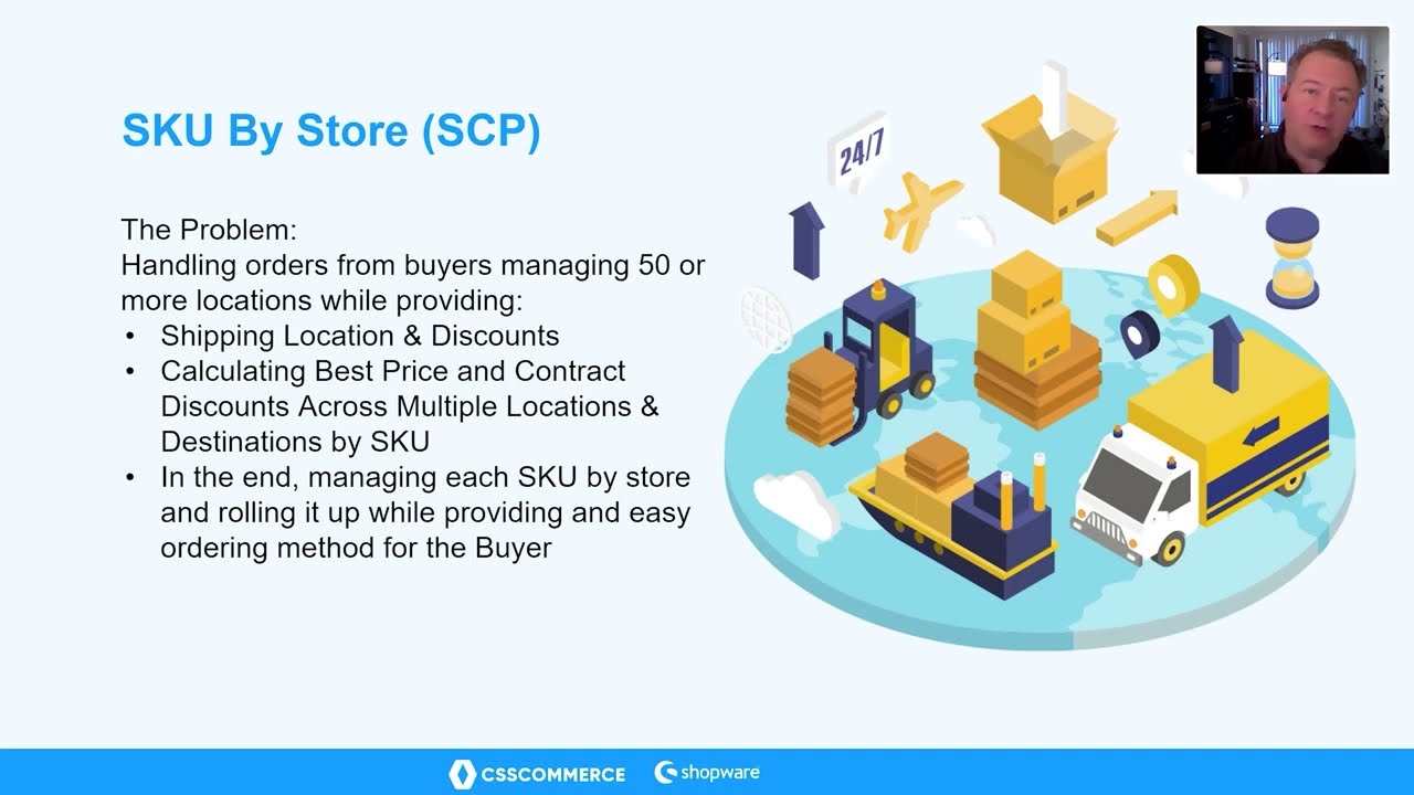 B2B Tools: SKU by Store by CSS Commerce | Buyers Journey | For Manufacturers and Distributors | eCom