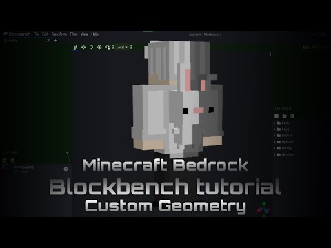 Capnwn - How To Make And Import Custom Geometry Skins Into Minecraft Bedrock Edition Using Blockbench