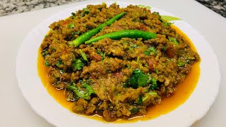 गौरंटी है हफ्ते में 5 दिन यही बनाएंगे!😋/KEEMA TURAI KI SABJI RECIPE/@Easyandtastyfoodrecipes