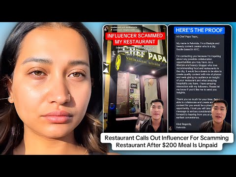 Restaurant wirft „Food-Review-Influencer“ Betrug vor