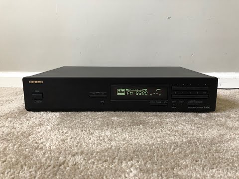 Onkyo T-4040 AM FM Home Stereo Digital Radio Tuner