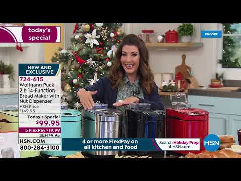 HSN | Chef Wolfgang Puck Holiday Prep 10.19.2020 - 06 AM