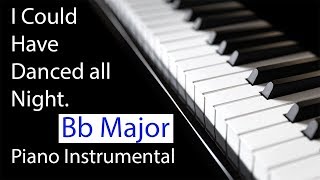 I Could Have Danced All Night in Bb Major (Piano Backing Track) My Fair Lady